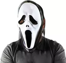 Rappa Rapos vaiduoklio kaukė „Scream“ suaugusiems