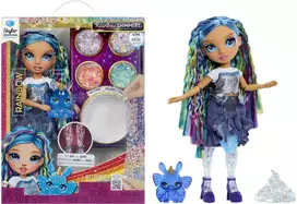 MGA Lėlė Rainbow High Rainbow Shimmers su gleive Skyler mėlyna 122418-EU