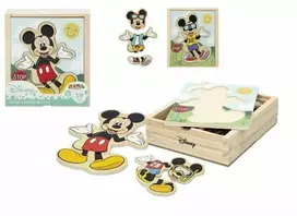 Dėlionė Woomax Vaikiška medinė puzlė Disney Medžio (19 pcs)
