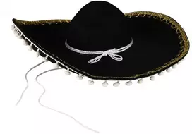Rappa Meksikietiška sombrero skrybėlė suaugusiems