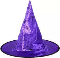 Rappa Vaikų violetinė raganos skrybėlė