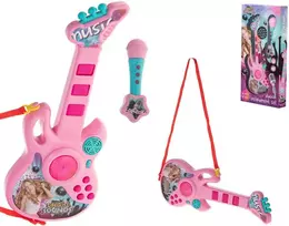 Žaislinė elektrinė gitara su mikrofonu, Rose