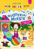 KNYGA Kakė Makė. Mokausi skaityti. Nuotykiai mieste. Skiemenuotos istorijos