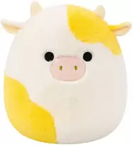 SQUISHMALLOWS Pliušinis žaislas - Geltona karvytė, 30 cm