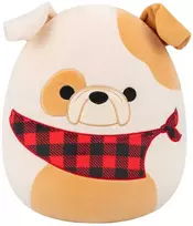 SQUISHMALLOWS Pliušinis žaislas - Buldogas, 30 cm