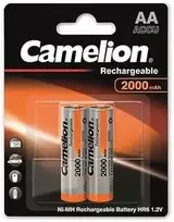 Camelion AA 2000mAh įkraunamos Ni-MH baterijos, 2 vnt. rinkinys