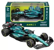 BBURAGO 1:43 automodelis F1 Aston Martin Aramco Cognizant Team AMR23, 18-38090