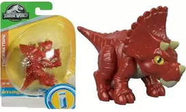 Mattel "Imaginext Jurassic World" mažylis dinozauras Triceratops 7 cm