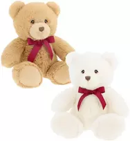 Keel Toys Pliušinis meškutis su kaspinu, 30 cm
