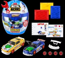 Metalmash METAL MACHINES surenkamas automodelis Sonic The Hedgehog, asort., 67128