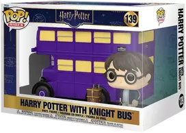 FUNKO POP! Vinilinė figūrėlė: Harry Potter - Harry Potter with Knight Bus, 15 cm