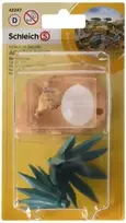Kolekcinė figūrėlė - Schleich Stručių lizdas (išsamus dizainas, realistiška buveinė)