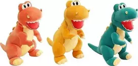 Adar Pliušinis dinozaurų talismanas 25cm MIX