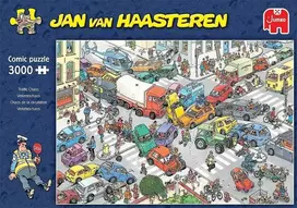 Royal Jumbo Bv Jano van Haastereno dėlionė „Eismo chaosas“, 3000 vienetų