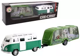 Pro Kids Mikroautobusas su metaliniu nameliu ant ratų Nr. 2