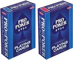 Tactic Pro Poker Playing Cards - Plastic
