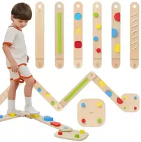 Viga Toys Medinis sensorinis balansavimo takelis VIGA