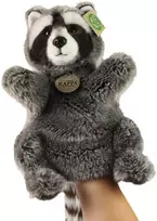 Rappa Pliušinė meškėno rankinė lėlė 28 cm ECO-F.