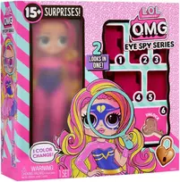 MGA L.O.L. Surprise lėlė OMG Eye Spy Superhero 542667-EUC