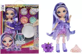 MGA Lėlė Rainbow High Rainbow Shimmers su gleive Violet violetinė 122425-EU