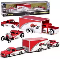 Jokomisiada Licencijuoti lieti automobiliai 1:64 Chevrolet 454 SS pikapas ir pikapas