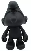 Puppy Šuniuko Smurfo vinilo matinės juodos spalvos judama figūrėlė 20 cm