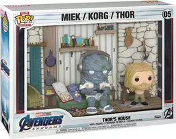 Funko POP! Marvel Avengers Thor's House Thor Miek Korg 05 XL 3 vnt. pakuotė