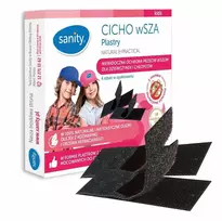 Sanity Vaikiški utėlių pleistrai „QUIETLY LICENSE“ 4 vnt.