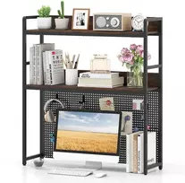 KNYGA Promotions Stalinis knygų lentyna, 94x27x103 cm, ruda, juoda