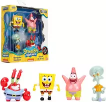 SIMBA JADA SpongeBob metal 4pak fig 6,5cm 9335302314