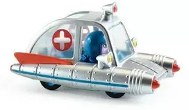 Djeco Crazy motors - Žaislinė mašinėlė - Kosminė greitoji pagalba