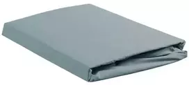 Ambiante Cotton Uni HL Mėlyna paklodė su guma Čiužinio dydis - 180x200 cm