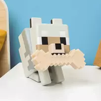 Paladone Minecraft Wolf GloBuddies lempa | 14.3 cm