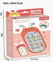 Muzikinis ir edukacinis žaislinis telefonas vaikams