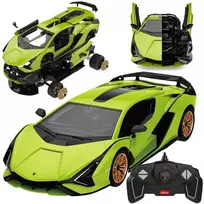 Jokomisiada Rastar 1:18 modelis Sian FKP37 nuotolinio valdymo automobiliui surinkti