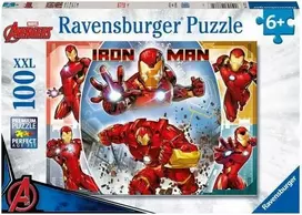 Ravensburger dėlionė, 100 detalių, Marvel Geležinis žmogus