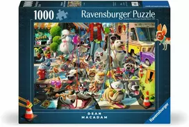Ravensburger dėlionė šunų vaikštynėms, 1000 detalių