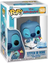 FUNKO POP! Vinilinė figūrėlė: Disney: Lilo & Stitch - Stitch in Robe, 9 cm