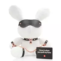 Shots Velvet Baltas Bondage Rabbit Large - Decorative Plush by Rimba