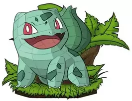 Spin Master 4D dėlionės Pokemon 30 cm - Bulbasaur