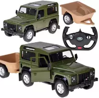 Jokomisiada Rastar nuotolinio valdymo automobilis Land Rover Defender 1:14 nuotolinio valdymo pultas su šviesomis RC0712
