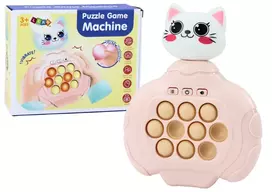 Sensorinis žaidimas Pop-It Kačiukas, rožinis