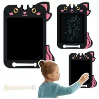 Rašymo/piešimo lenta LCD Katinas, juoda