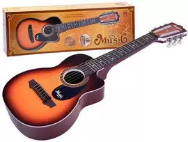 Vaikiška 6 stygų gitara, šviesi