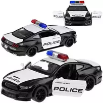 Metalinis policijos automobilis Ford Shelby GT350 su šviesos efektais