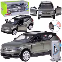 Žaislinis elektromobilis Volvo XC40 su garso ir šviesos efektais