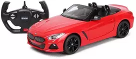 Automobilis BMW Z4 Roadster Rastar R/C su nuotolinio valdymo pultu, 1:14, raudonas