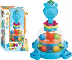 Lavinamasis žaislas kūdikiams Hippo, mėlynas
