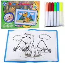 Piešimo lenta DIY Magic Canvas su flomasteriais