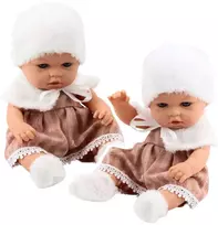 Lėlė kūdikis su žiemine apranga, 29 cm